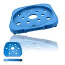 Ver imagem 1 de Suporte Movel Pallet Rodas Giratorias Botijao de Gas Galao de Agua Suporte Versatil Resistente Objet