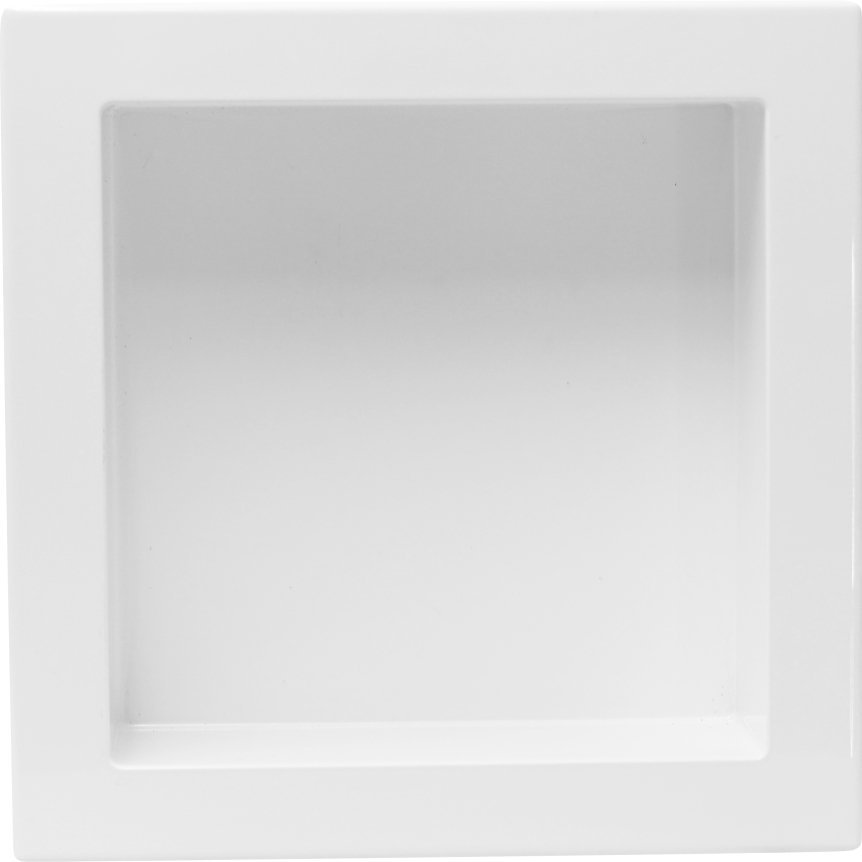 Nicho Banheiro Embutir de Mármore Sintético Branco 30x30 Quanta Compositos Nicho de Embutir 30x30 Se - 3