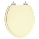 Ver imagem 1 de Assento Sanitario com Amortecedor Convencional Oval Creme (bege claro) para vaso Deca