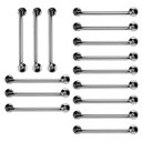 Ver imagem 1 de Barra de Apoio 60cm Inox Kit 15 Unidades Suporte Deficiente Gestante Idoso Banheiro Box Corrimao Seg