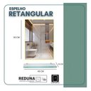 Ver imagem 3 de Espelho Retangular 50x40cm C/ Led Touch + Prateleira