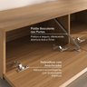 Rack Extensível Ripado com Painel Ripado para Tv 86 Polegadas 230cmx280cm Aruá CabeCasa MadeiraOriginals - 12