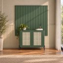 Ver imagem 1 de Kit Smart com Buffet Bend Sextavado Principal Incolar Musgo Metal Preto