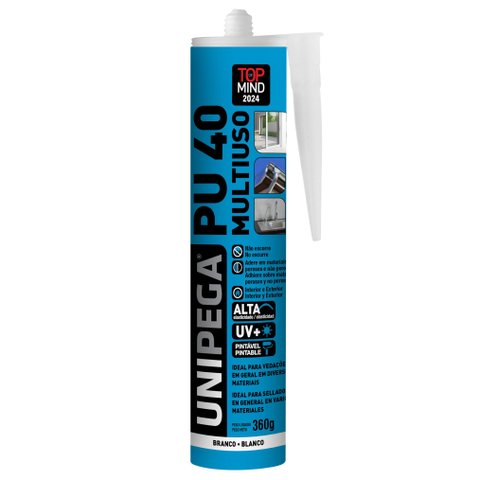 Selante PU-40 Branco Unipega 360 g / 210 ml