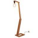 Ver imagem 2 de Luminária Abajur Moderna Sala de Chão Estilo Perola Pé Regulável para Quarto e Sala Luxo Cor Nature