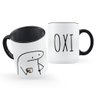 Caneca Flork Meme Frase Divertida com Emoji:Preto - 1