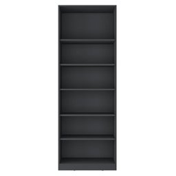 Sapateira Vertical Moderna 187cm 2 Portas C/ Espelho 100% Mdf Cor:grafitto - 3