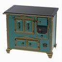 Ver imagem 4 de Fogao a Lenha N 2 Gab Imperador Premium Turquesa Se