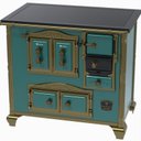 Ver imagem 6 de Fogao a Lenha N 2 Gab Imperador Premium Turquesa Se