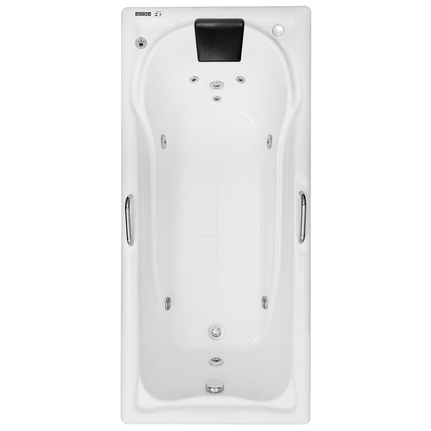 Banheira de Hidromassagem Naturale em Gel Coat Gran Luxo com Aquecedor 170 Cm - Volume Ideal 100 Lit - 220V - 2