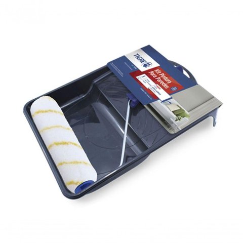 Kit Pintura Tigre 1576 (bandeja+rolo 1376-23+suporte)