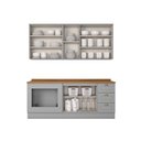 Ver imagem 3 de Cozinha Compacta Com Módulo Forno De Embutir Amy Casa 812