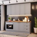 Ver imagem 1 de Cozinha Compacta Com Módulo Forno De Embutir Amy Casa 812