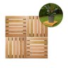 4 Un Deck Piso Madeira Tablado 50x50 Jardim Varanda - 4