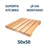 4 Un Deck Piso Madeira Tablado 50x50 Jardim Varanda - 6