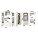 Ver imagem 5 de Guarda Roupa Solteiro De Canto C/ Espelho E Escrivaninha Leg