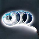 Ver imagem 2 de Fita Led COB 6500k Rolo 50 metros 12v 10w Decoraçao Sala Quarto Ambiente Teto Rebaixado Gesso Ilumin