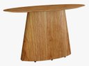 Ver imagem 2 de Aparador Base Oval Laminada Tampo Surf Laminado