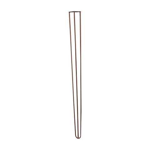 Pé de Metal 90 Cm Hairpin Legs Aparador e Mesa de Canto Bronze G41 Gran Belo Pés de Metal Hairpin Le