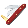Canivete de Enxerto e Poda Victorinox 10 Cm 3 Funções Vermelho 3.9116 - 2