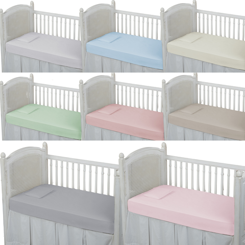 Kit 2 Fronhas de Berço Americano Percal 200 Fios Algodão Extra Macio 2 Peças:branco