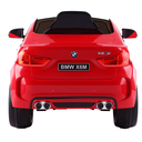 Ver imagem 2 de Mini Bmw X6m Vermelho Carro Elétrico Infantil a Bateria para Crianças Motorizado Menino Menina Bebê