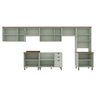Cozinha Modulada Completa com Aérea de Serviço Integrada 100% Mdf - 4