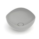 Ver imagem 4 de Kit 2 Cubas de Apoio 37,5x37,5cm Ruy Ohtake Roca Cinza/Stone