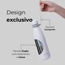 Garrafa Térmica Urban Gocase 500ml Aço Inox Parede Dupla Isolada Branca - 3