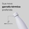 Garrafa Térmica Urban Gocase 500ml Aço Inox Parede Dupla Isolada Branca - 5
