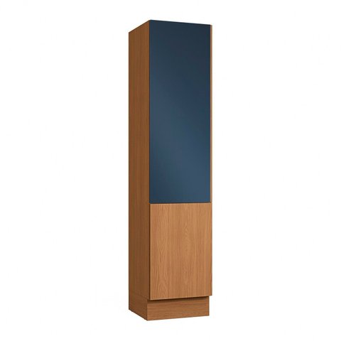 Paneleiro 2 Portas 50cm Ciela Azul/Canela/Profundo