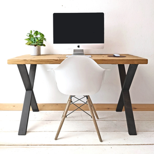 Escrivaninha Mesa para Escritório | Estrutura X - 140cm