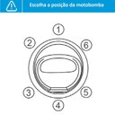 Ver imagem 3 de Banheira Hidromassagem Sollene Redonda em Gel Coat Luxo com Aquecedor - Ø180cm - Volume Ideal 425 Li - 110V