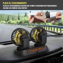 Ver imagem 6 de Ventilador Duplo 12V para Cabine Automotiva Ajustavel 360 Carro Caminhao Dias Quentes Verao 2 Veloci