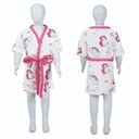 Ver imagem 1 de Roupão de Banho Infantil de 4 a 10 Anos Unicórnio - G - 8 a 10 Anos