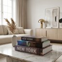 Ver mais imagens de Kit Livro Caixa Decorativo 3 Peças – Caixa Organizadora Estilo Livro para Decoração:New York