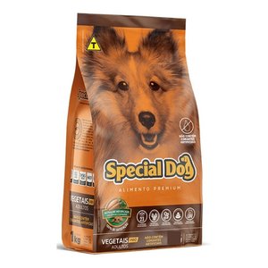 Ração Special Dog Vegetais Pró para Cães Adultos 20kg Premium Special