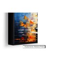 Ver imagem 4 de Quadro Decorativo Tela Canvas Moldura Filete Abstrato Umbrela Guarda Chuva Gg