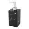Kit Banheiro Preto Decorado Lavabo Moderno Mármore Porcelana - 9