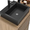Ver imagem 5 de Gabinete de Banheiro 60cm com Cuba Ref 650 Cewal - Itapuã/portoro