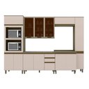 Ver imagem 5 de Cozinha Modulada Connect 7 Peças 2 Aéreos + 2 Balcões+ 2 Paneleiros + 1 Complementoc6p21 Duna