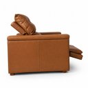 Ver imagem 5 de Poltrona do Papai Retrátil Reclinável Confortável Courino Caramelo - Sallar Home