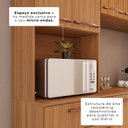 Ver imagem 5 de Cozinha Modulada Barcelona 100% MDF Móveis Home | 11 Portas + 1 Gaveta