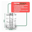 Ver imagem 4 de Organizador Giratório 360° Acrílico