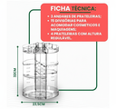 Ver imagem 4 de Organizador Giratório 360° Acrílico