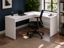 Ver imagem 1 de Mesa em L 1200 x 1500 mm Auxiliar - Linha Studio: Branco