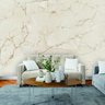 Papel de Parede Painel 3D Mármore Porcelanato Bege 3M Auto Colante Lavável Revestimento Brilhoso - 1