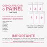 Papel de Parede Painel 3D Mármore Porcelanato Bege 3M Auto Colante Lavável Revestimento Brilhoso - 6