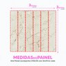 Papel de Parede Painel 3D Mármore Porcelanato Bege 3M Auto Colante Lavável Revestimento Brilhoso - 5