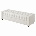 Ver imagem 5 de Puff Baú Calçadeira 195cm Heste Facto Off White - Sallar Home